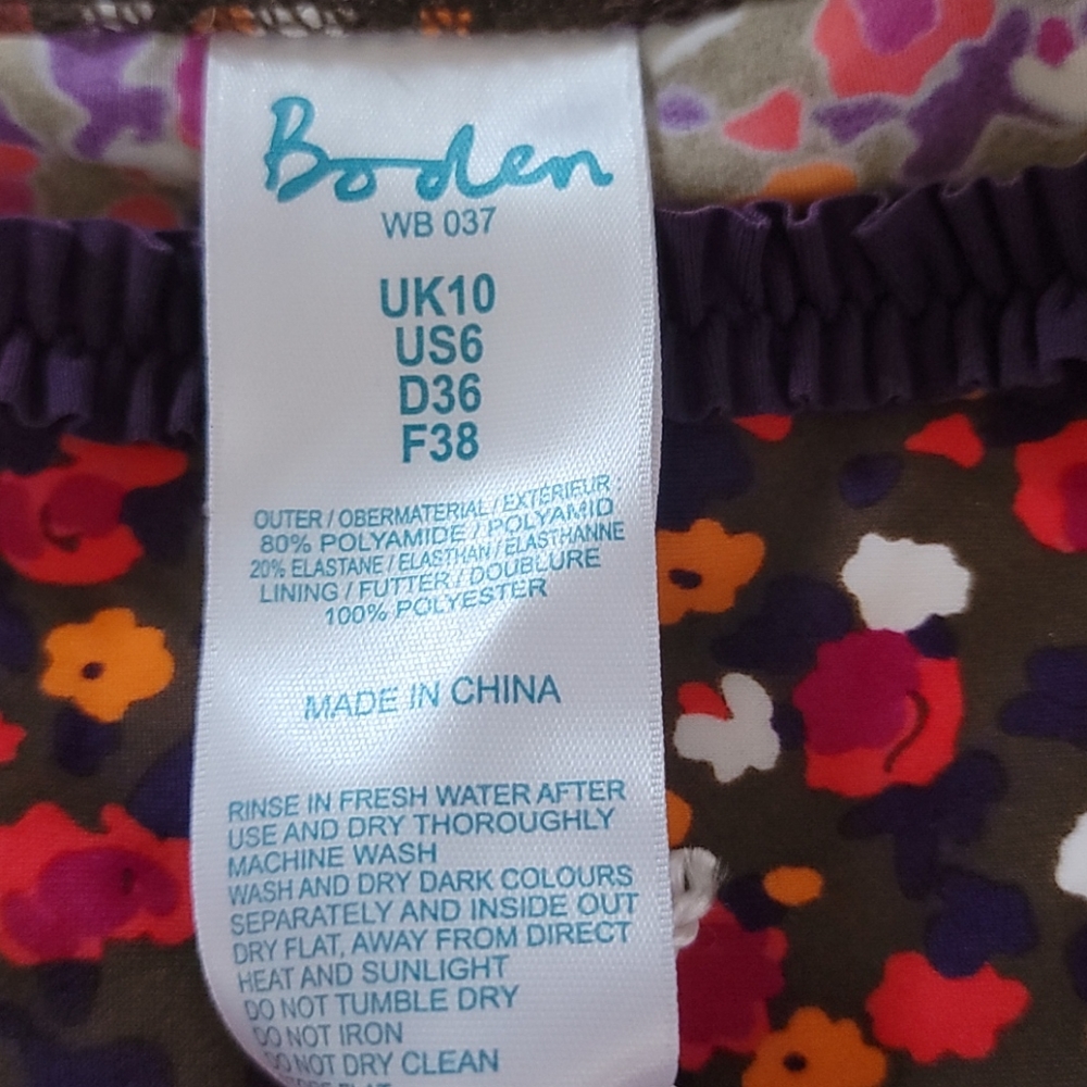 NWT Boden Bikini 👙 M & 36D - Picture 4 of 8